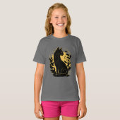 Sitting Cat T-shirt (Voorkant volledig)