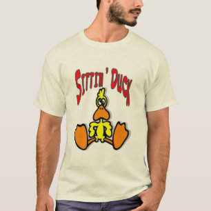 Sitting Duck, voeg tekst uit T-shirt