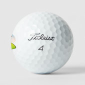 Sitting Fox - Wild Animal  Golf Balls Golfballen (Logo)