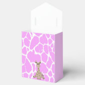 Sitting Giraffe Bedankdoosjes (Geopend)