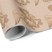 Sitting Mermaid Cadeaupapier (Rol Hoek)