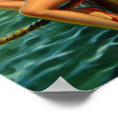 "Sitting " schilderij - Edward Mason Eggleston Poster (Hoek)