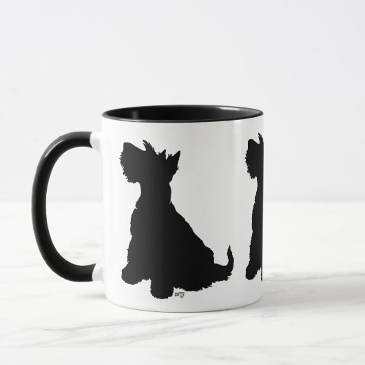 Sitting Scottie Dog Mok (Links)