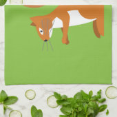 Sitting Squirrel Theedoek (Gevouwen)