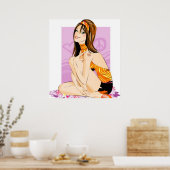 Sitting van vrouwen - Poster (Keuken)