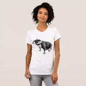 Sitting With Quiet Confidence T-shirt (Voorkant volledig)