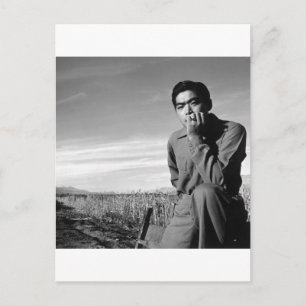 Situatie in Manzanar, 1943 Briefkaart