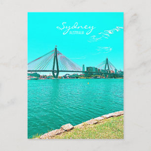 Situatie in Sydney ANZAC Bridge Briefkaart