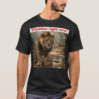 Situatie op dit moment t-shirt