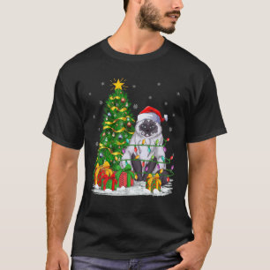 Situatie van de kerstboomstammen die overeenkomen  t-shirt