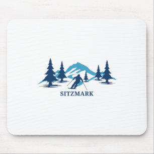 Sitzmark Washington Ski Resort Skien Skiër Muismat