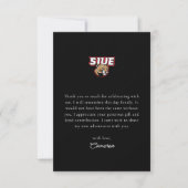 SIUE Afstuderen Bedankkaart (Voorkant)