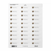 SIUE Afstuderen Etiket (Full Sheet)