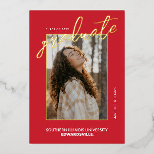 SIUE Afstuderen Folie Uitnodiging