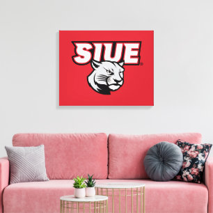 SIUE Cougars Canvas Afdruk