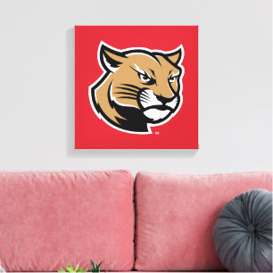SIUE Cougars Canvas Afdruk