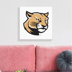 SIUE Cougars Canvas Afdruk