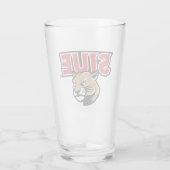 SIUE Cougars Glas (Achterkant)