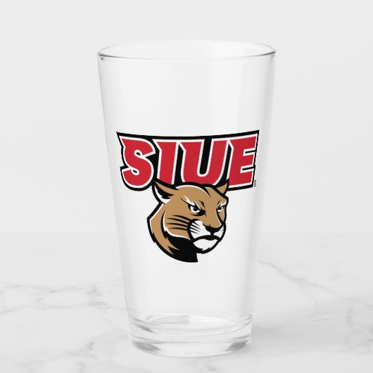 SIUE Cougars Glas (Voorkant)