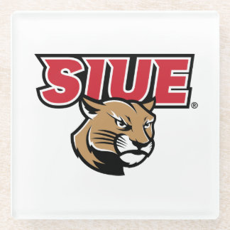 SIUE Cougars Glazen Onderzetter