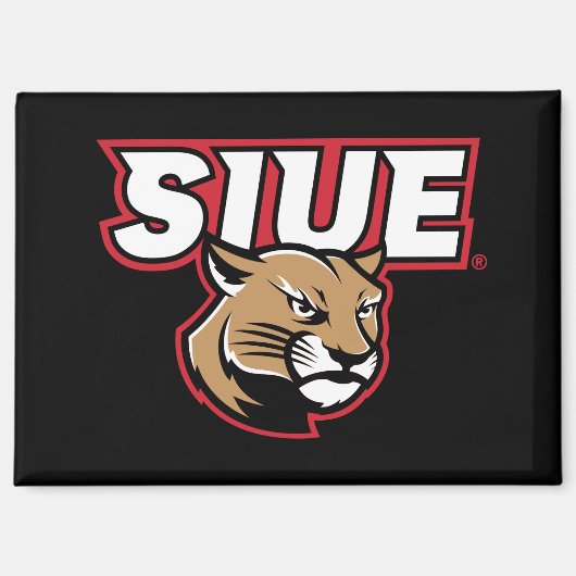 SIUE Cougars Magneet (Voorkant)