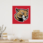 SIUE Cougars Poster (Keuken)