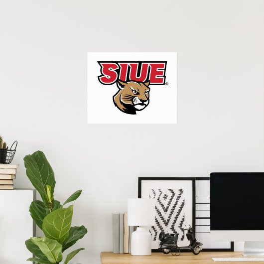 SIUE Cougars Poster (Thuiskantoor)