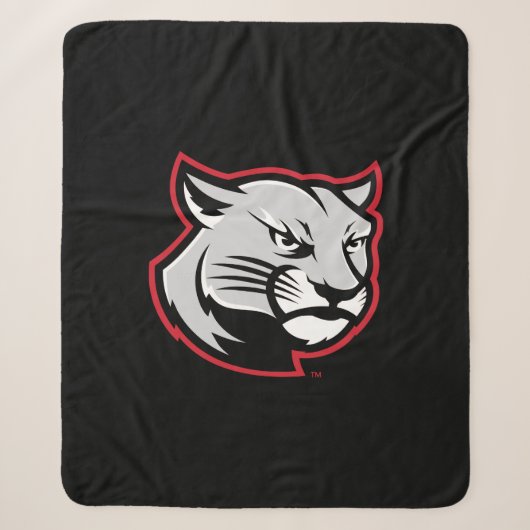 SIUE Cougars Sherpa Deken (Voorkant)