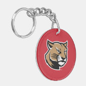 SIUE Cougars Sleutelhanger (Voorkant Links)