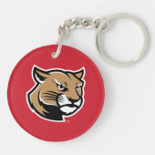 SIUE Cougars Sleutelhanger (Achterkant)