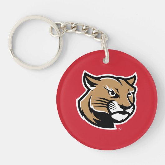 SIUE Cougars Sleutelhanger (Voorkant)