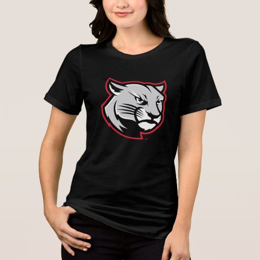 SIUE Cougars Tri-Blend Shirt (Voorkant)