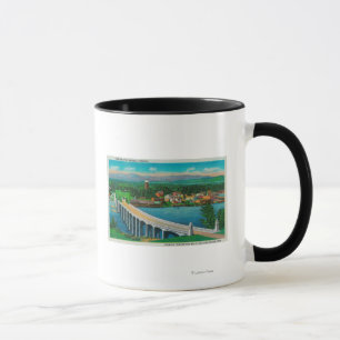 Siuslaw River Bridge in Florence, Oregon Mok
