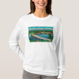 Siuslaw River Bridge in Florence, Oregon T-shirt