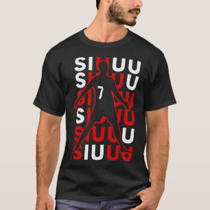 Siuuuu Grappig Voetbal Cadeau Voor Voetbal Fans  T-shirt