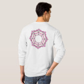 Siva Mantra Mandala T-shirt (Achterkant volledig)
