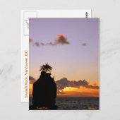 Siwash Rock, Vancouver Briefkaart (Voorkant / Achterkant)