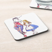 Six Alice dans des dessous de verre du pays des (Côté gauche)