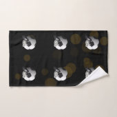 Six Boules De Football, (Serviette à main)