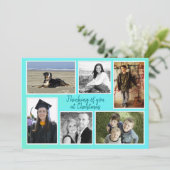 Six Cartes Appartements Modèles photo Aqua Christm (Debout devant)