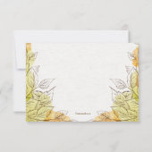 Six cartes RSVP (Dos)