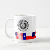 Six drapeaux de tasse du Texas (Gauche)
