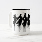 Six Dripping Shades – Haunted Ink Mug (Devant gauche)