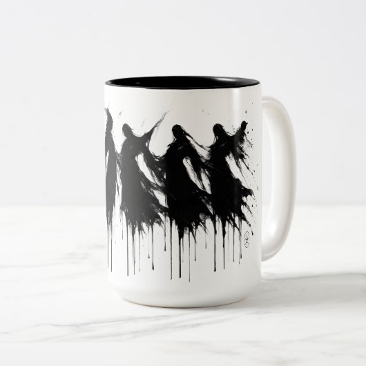 Six Dripping Shades – Haunted Ink Mug (Devant droit)