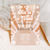 Six est une invitation à l'anniversaire