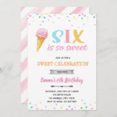 Six est une invitation de glace si douce (Devant / Derrière)