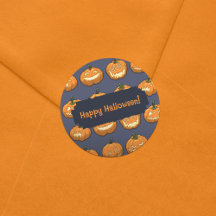 Six Jack o'Lantern Pixel Pumpkins Pattern