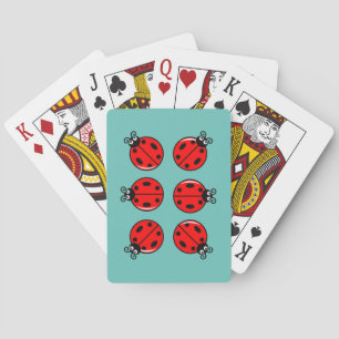 Six Little Ladybugs - Cartes De Jeu Classiques