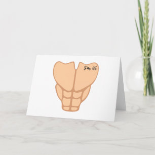 Six Pack I'm 65th Birthday Funny Mannen Kaart