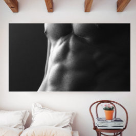 Six Pack Sexy Hot Guy Poster